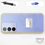 How to disassemble Realme C85, Step 3/1