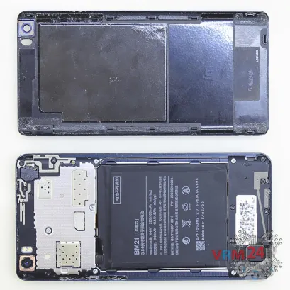 Как разобрать Xiaomi Mi Note, Шаг 1/2