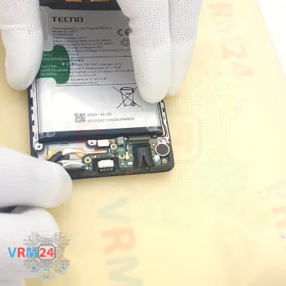 Как разобрать Tecno Pova 6, Шаг 15/3