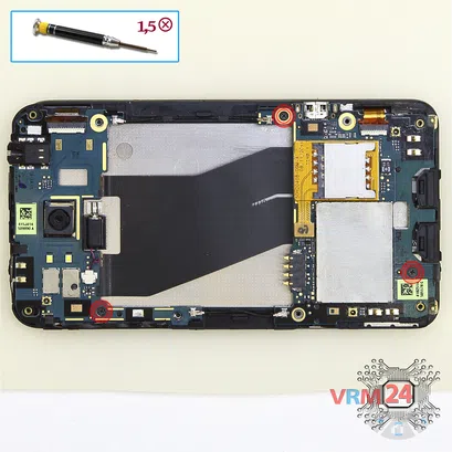 How to disassemble HTC Titan, Step 6/1