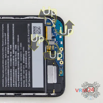 Cómo desmontar HTC One X9, Paso 6/2