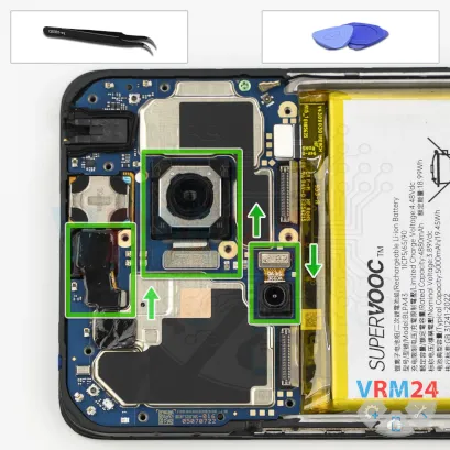 How to disassemble Realme 12, Step 12/1