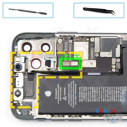 Como desmontar Apple iPhone 11 Pro por si mesmo, Passo 10/1