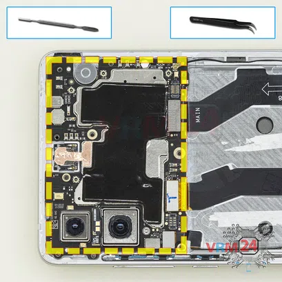 How to disassemble Xiaomi Mi Mix 2S, Step 14/1