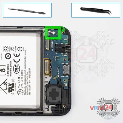 Como desmontar Samsung Galaxy M31 SM-M315 por si mesmo, Passo 11/1