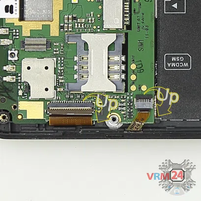 How to disassemble Xiaomi RedMi Note, Step 9/2