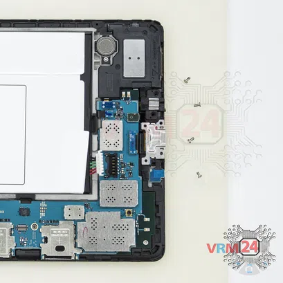 Cómo desmontar Samsung Galaxy Tab S 8.4'' SM-T705, Paso 3/2