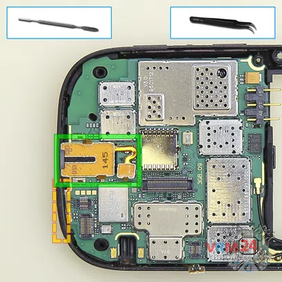 Как разобрать Nokia C7 RM-675, Шаг 14/1