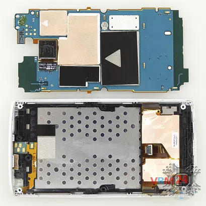 How to disassemble Sony Ericsson Xperia X10, Step 8/2