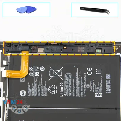 How to disassemble Xiaomi Pad 5, Step 25/1