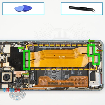 How to disassemble Xiaomi 12T, Step 10/1