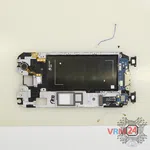 Cómo desmontar Samsung Galaxy S5 SM-G900, Paso 13/3