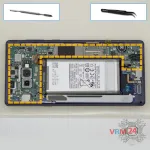 How to disassemble Samsung Galaxy Note 9 SM-N960, Step 11/1