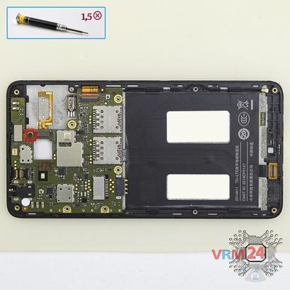 How to disassemble Xiaomi RedMi 2, Step 7/1