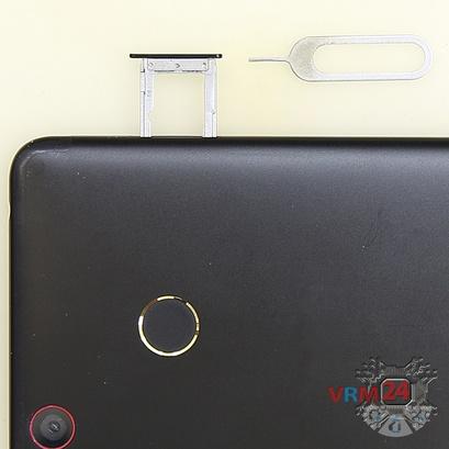How to disassemble ZTE Nubia Z11 Mini S, Step 1/2