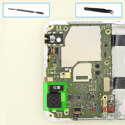 How to disassemble Xiaomi Redmi 4A, Step 11/1