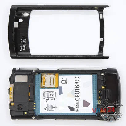 How to disassemble Samsung Wave GT-S8500, Step 5/2