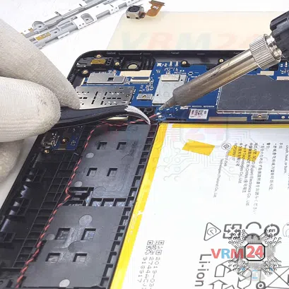 Cómo desmontar Huawei MediaPad T5, Paso 9/3