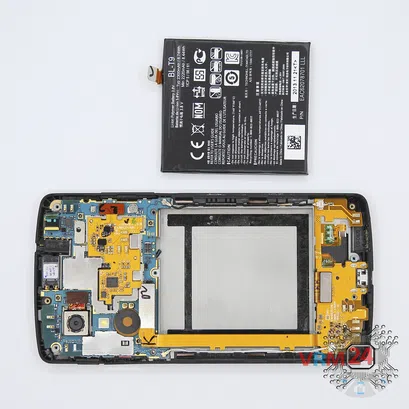 Cómo desmontar LG Nexus 5 D821, Paso 5/2