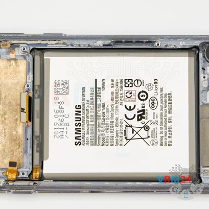 How to disassemble Samsung Galaxy S10 5G SM-G977, Step 18/3