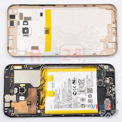 How to disassemble Asus ZenFone 4 Selfie Pro ZD552KL, Step 4/2