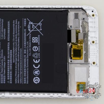 Como desmontar Xiaomi RedMi Note 5A por si mesmo, Passo 14/3