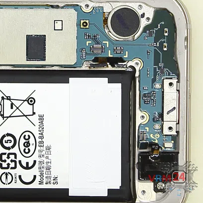 Cómo desmontar Samsung Galaxy A5 (2017) SM-A520, Paso 8/5