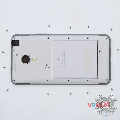 How to disassemble Meizu MX4 PRO M462, Step 2/2
