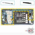 How to disassemble LG V30 Plus US998, Step 12/1