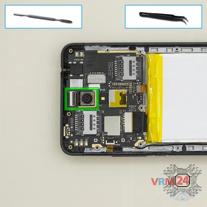 How to disassemble Highscreen Fest Pro, Step 9/1