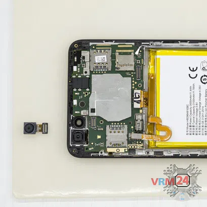 How to disassemble Huawei Y6II, Step 11/2