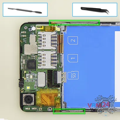 How to disassemble Highscreen Power Ice Evo, Step 8/1