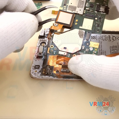 How to disassemble Lenovo K6 Note, Step 17/4