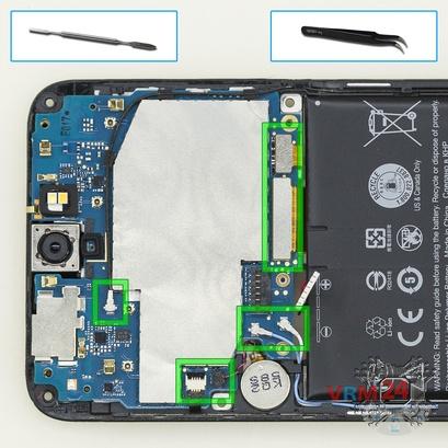 How to disassemble HTC One A9, Step 14/1