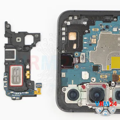 How to disassemble Samsung Galaxy S24+ SM-S921, Step 13/2