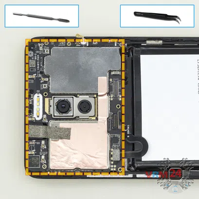 How to disassemble Meizu M6 Note M721H, Step 13/1