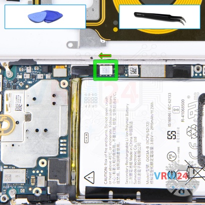 How to disassemble Google Pixel 3, Step 9/1