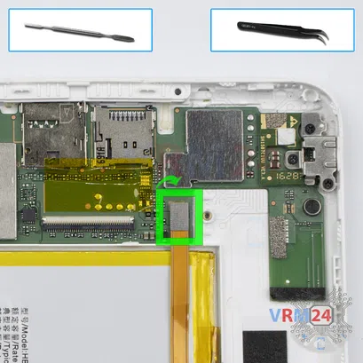 How to disassemble Huawei MediaPad T1 8.0'', Step 7/1