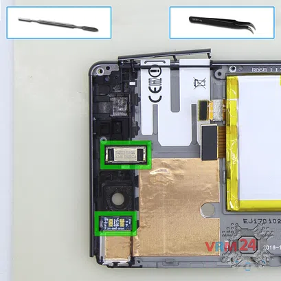 How to disassemble Sony Xperia XA Ultra, Step 13/1