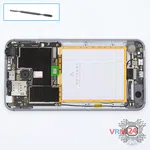 How to disassemble Meizu MX4 PRO M462, Step 4/1