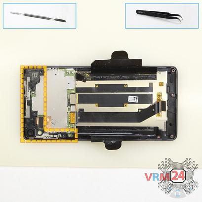 How to disassemble Sony Xperia E5, Step 9/1