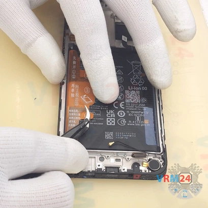 How to disassemble Huawei Nova Y61, Step 15/3