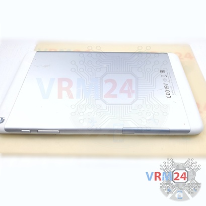 Cómo desmontar Huawei MediaPad T1 8.0'', Paso 1/2