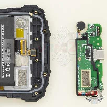 Como desmontar uleFone Armor 2 por si mesmo, Passo 7/2