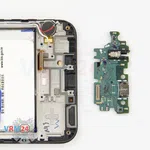 How to disassemble Samsung Galaxy A24 SM-A245, Step 11/2