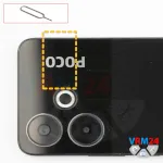 Cómo desmontar Xiaomi POCO M6, Paso 2/1