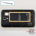 How to disassemble Samsung Galaxy Round SM-G910S, Step 2/1