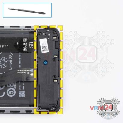 How to disassemble Xiaomi RedMi Note 9, Step 11/1