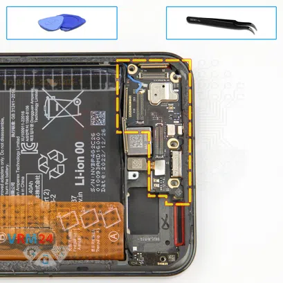 How to disassemble Xiaomi 13, Step 13/1