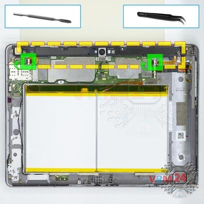 How to disassemble Huawei MediaPad M3 Lite 10'', Step 18/1